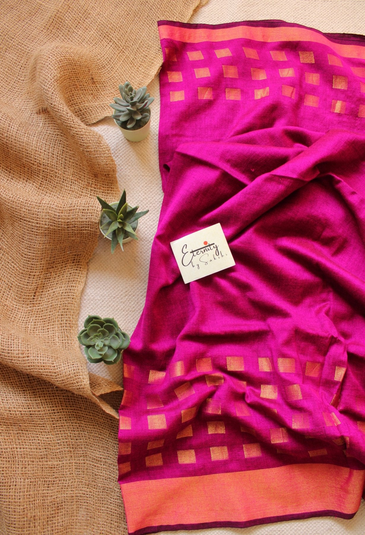 Pink Meher Saree - Eternity by Sakshi