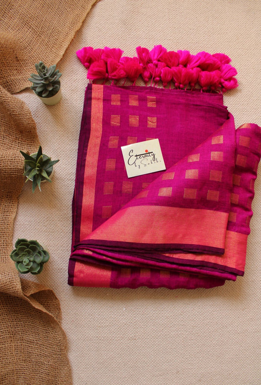 Pink Meher Saree - Eternity by Sakshi