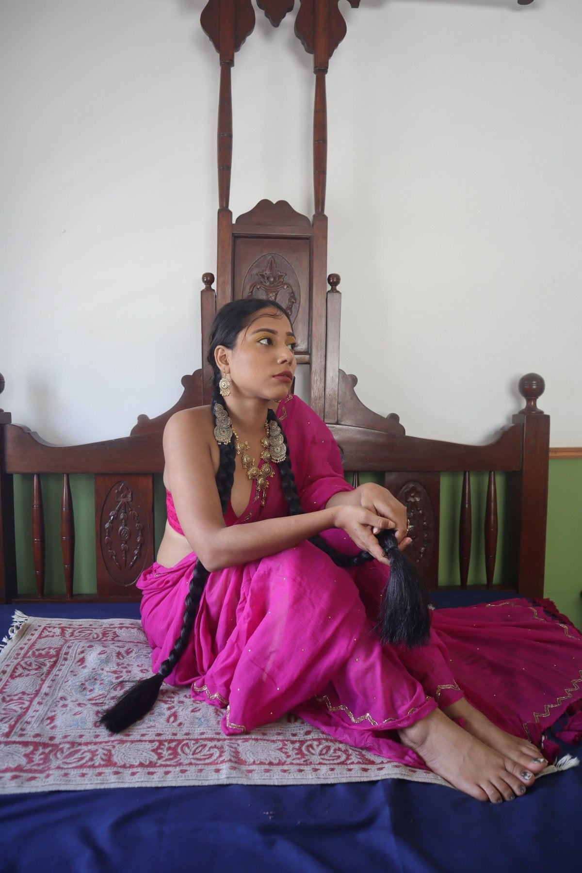 Pink Noor Saree - Eternity by Sakshi