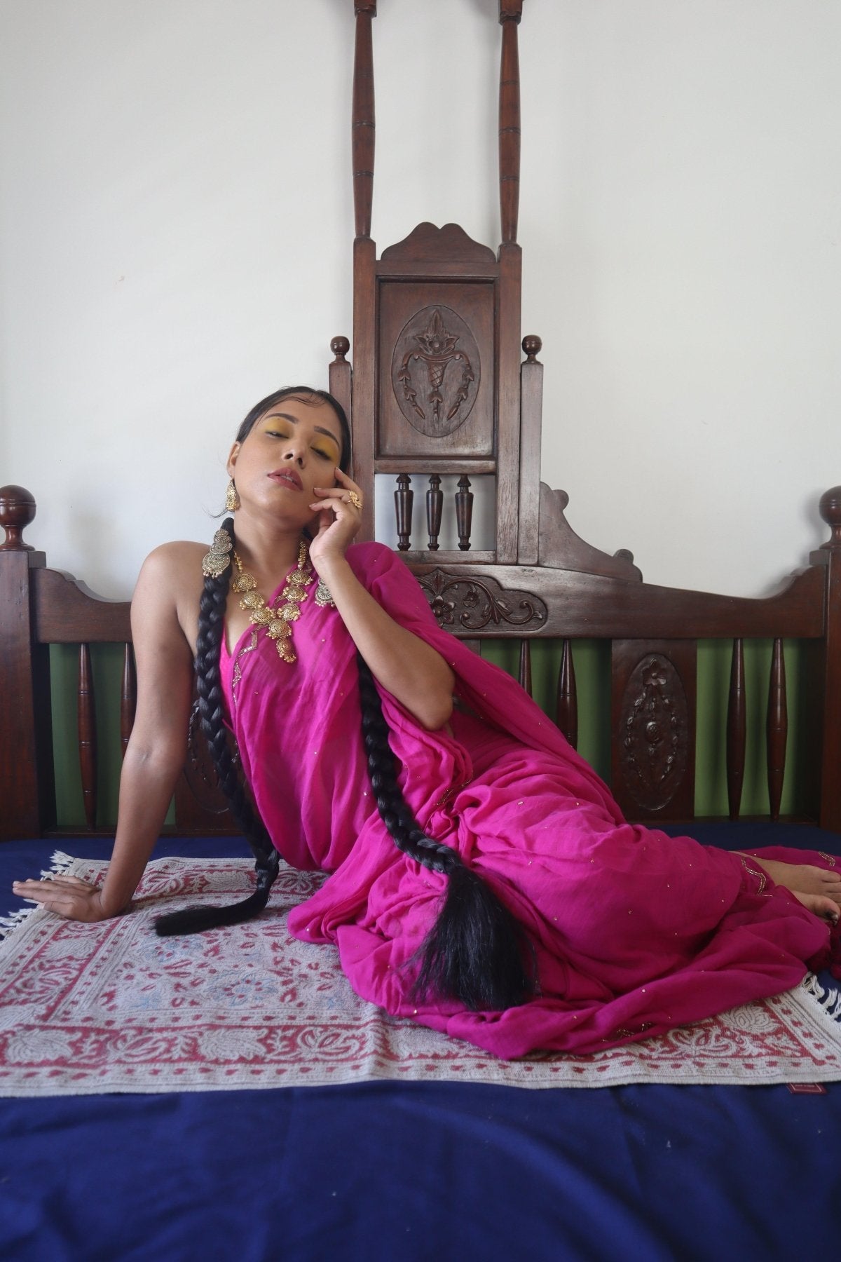 Pink Noor Saree - Eternity by Sakshi