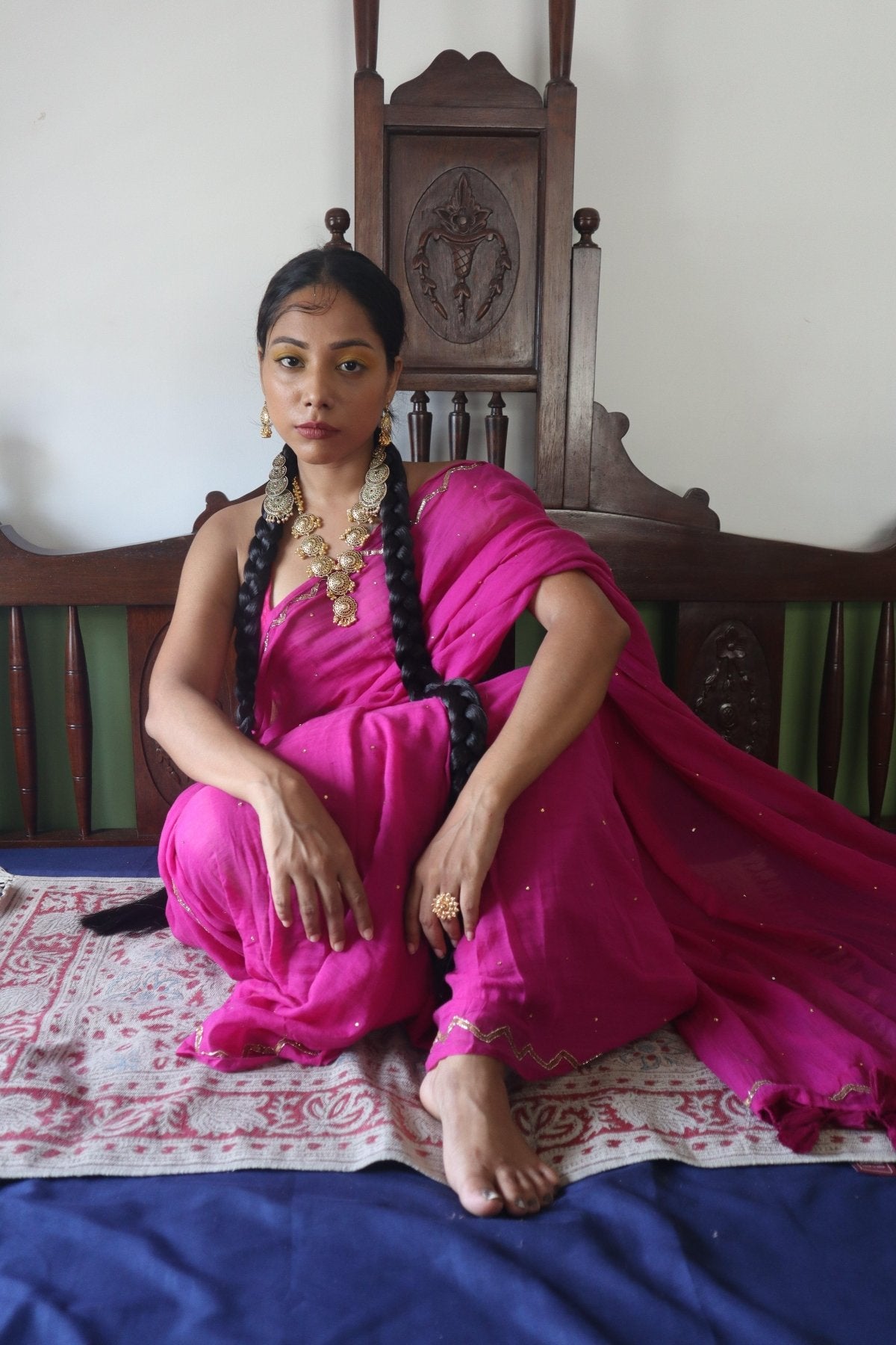 Pink Noor Saree - Eternity by Sakshi