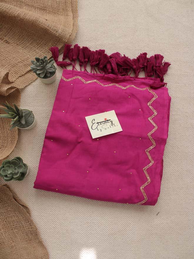 Pink Noor Saree - Eternity by Sakshi