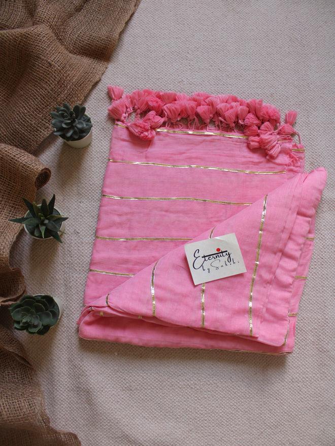 Pink Rangrez Saree - Eternity by Sakshi