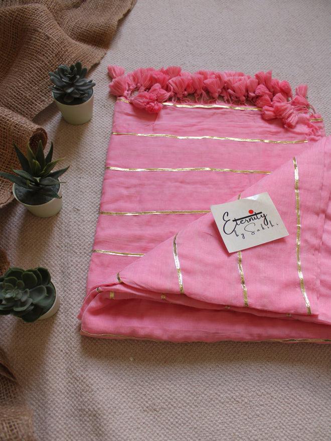 Pink Rangrez Saree - Eternity by Sakshi