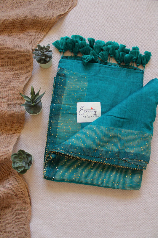 Rama Green Shakti saree - Eternity by Sakshi