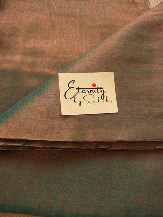 Sage Metallic Saree - Eternity by Sakshi