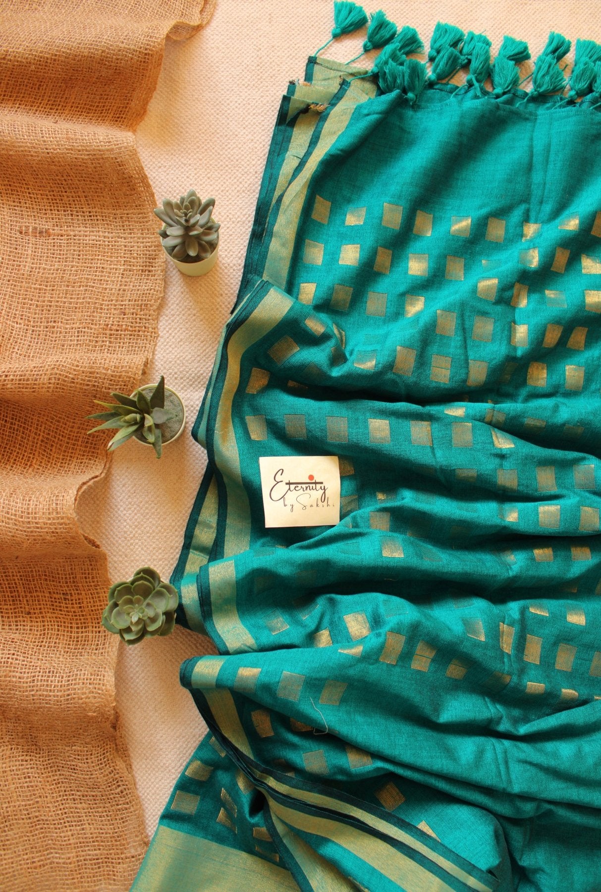 Sea Green Meher Saree - Eternity by Sakshi