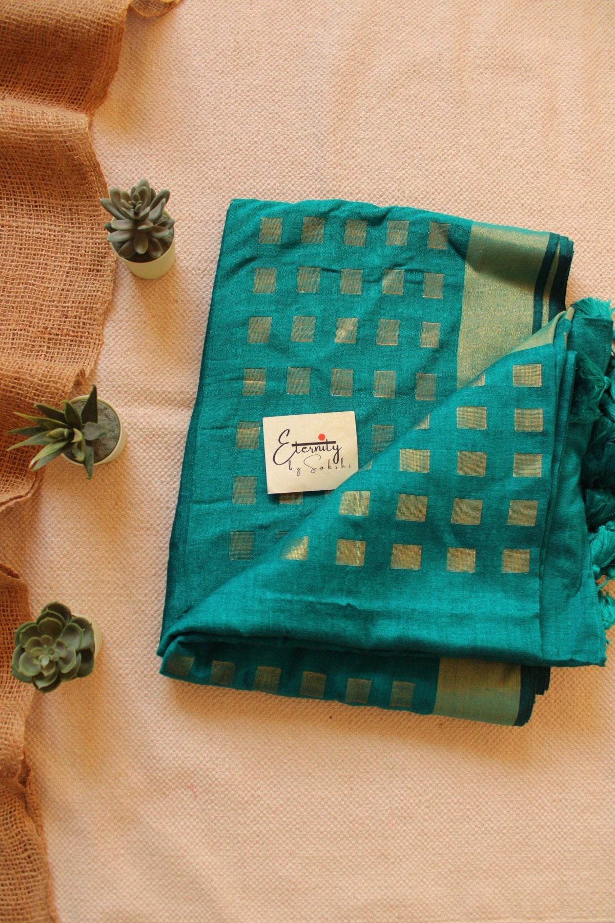 Sea Green Meher Saree - Eternity by Sakshi