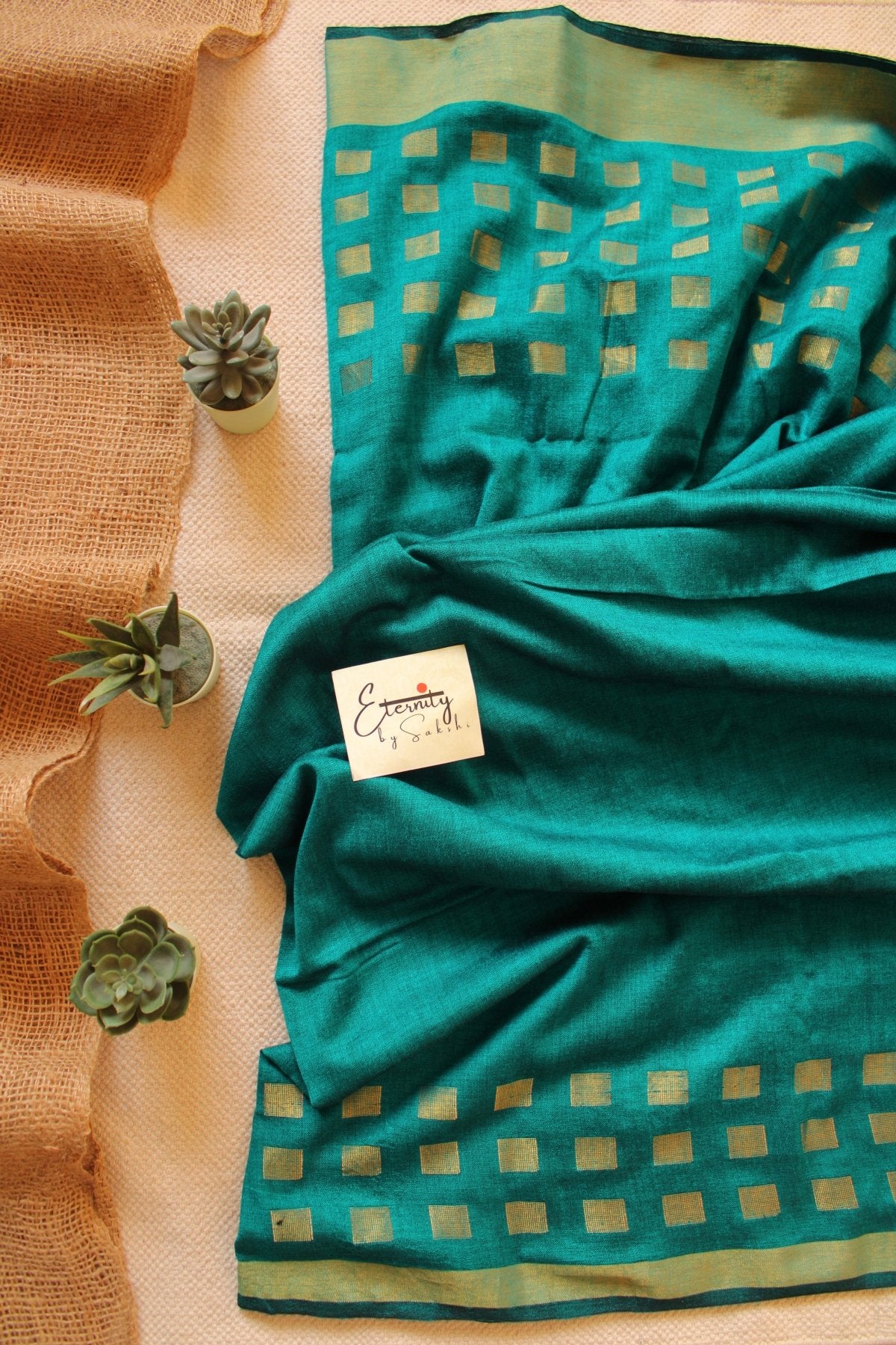 Sea Green Meher Saree - Eternity by Sakshi
