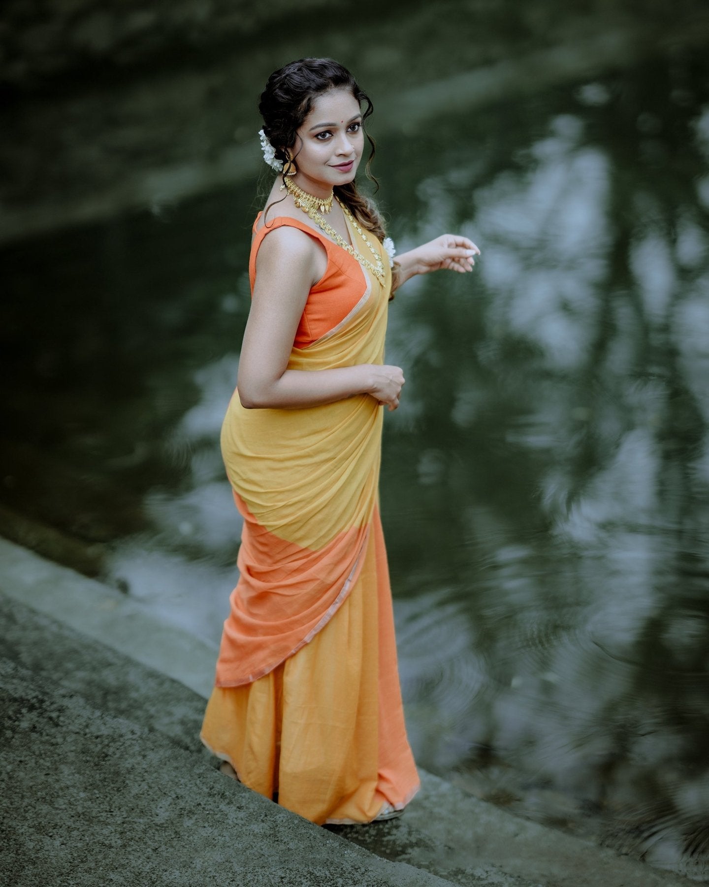 STAR DUM SAREE - Eternity by Sakshi