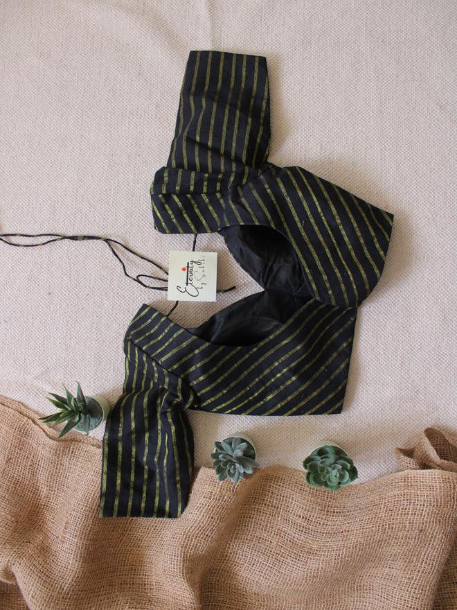 Surkh Black Blouse - Eternity by Sakshi