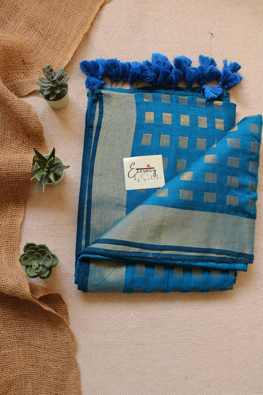 Turkish Blue Meher Saree - Eternity by Sakshi