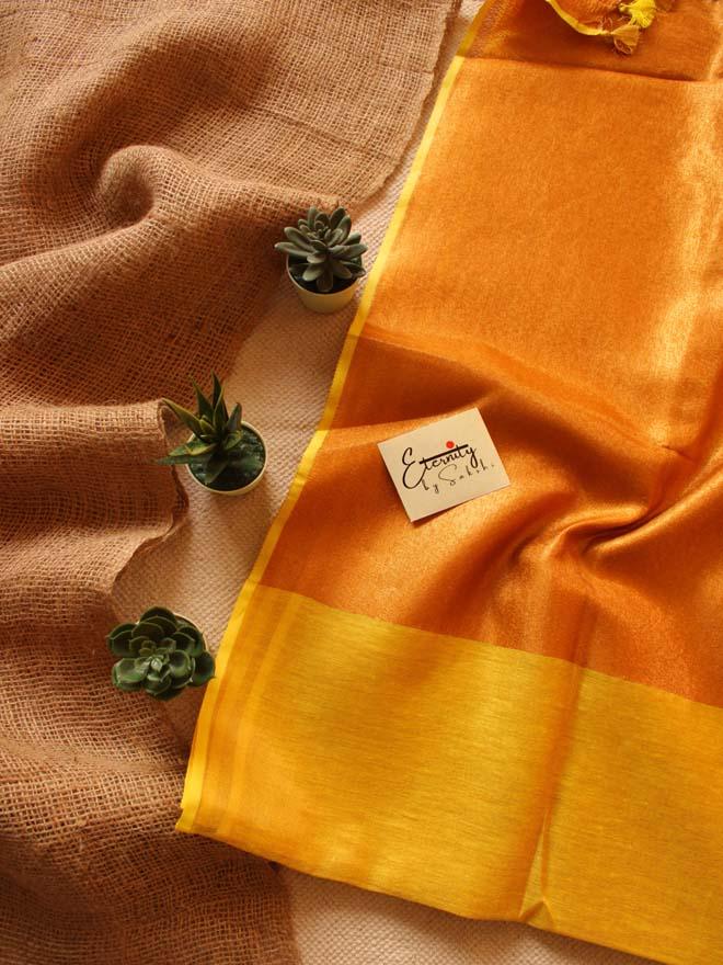 Yellow Paradise Saree - Eternity by Sakshi