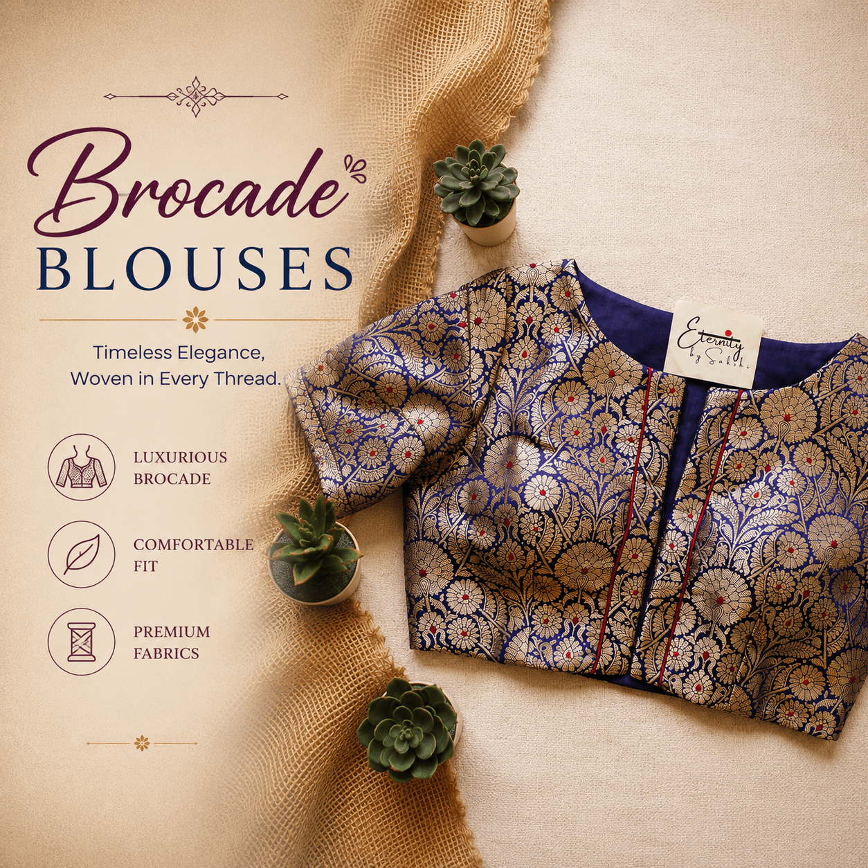 Brocade Blouses