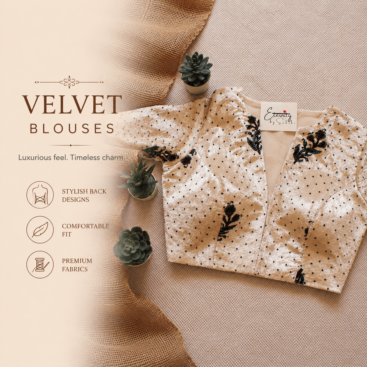 Velvet Blouses