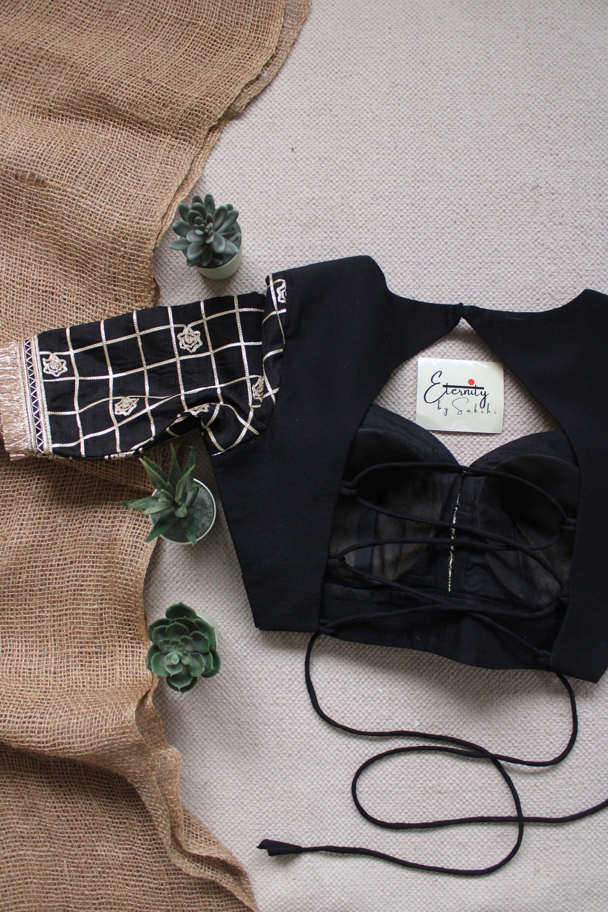 Dastoor Banarasi Patch Blouse