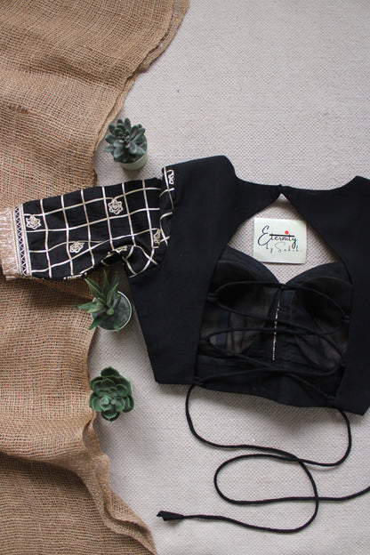 Dastoor Banarasi Patch Blouse
