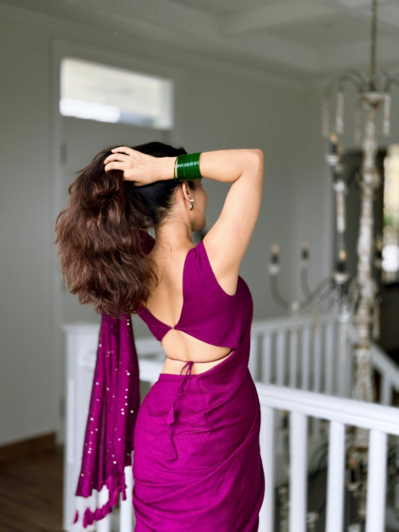 Rosy Rozana Saree - Eternity by Sakshi