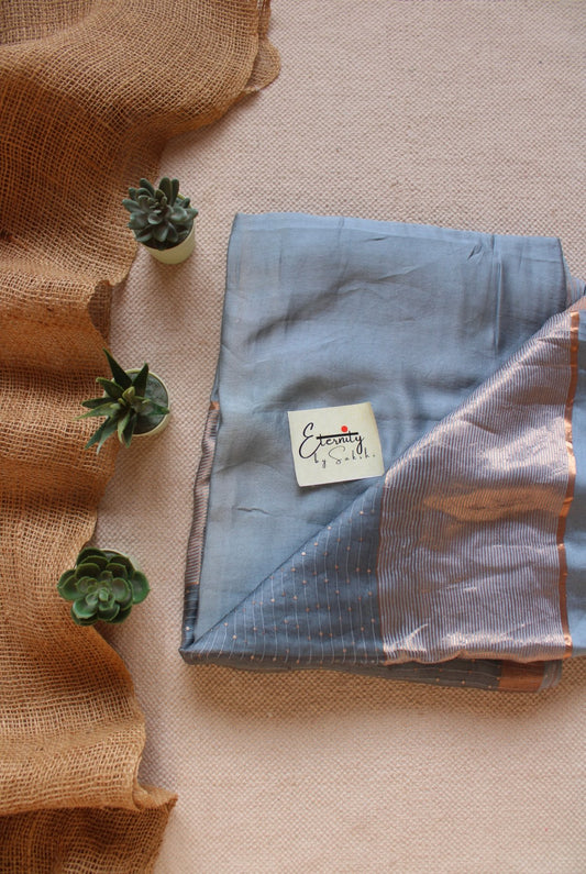 Grey Raga Resham Saree - Eternity by Sakshi