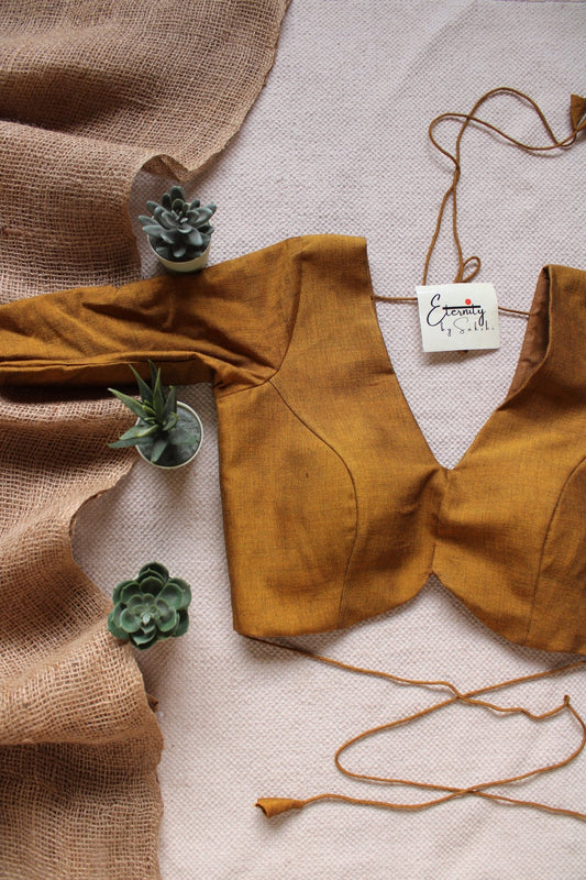 Yellow Shadow Blouse - Eternity by Sakshi