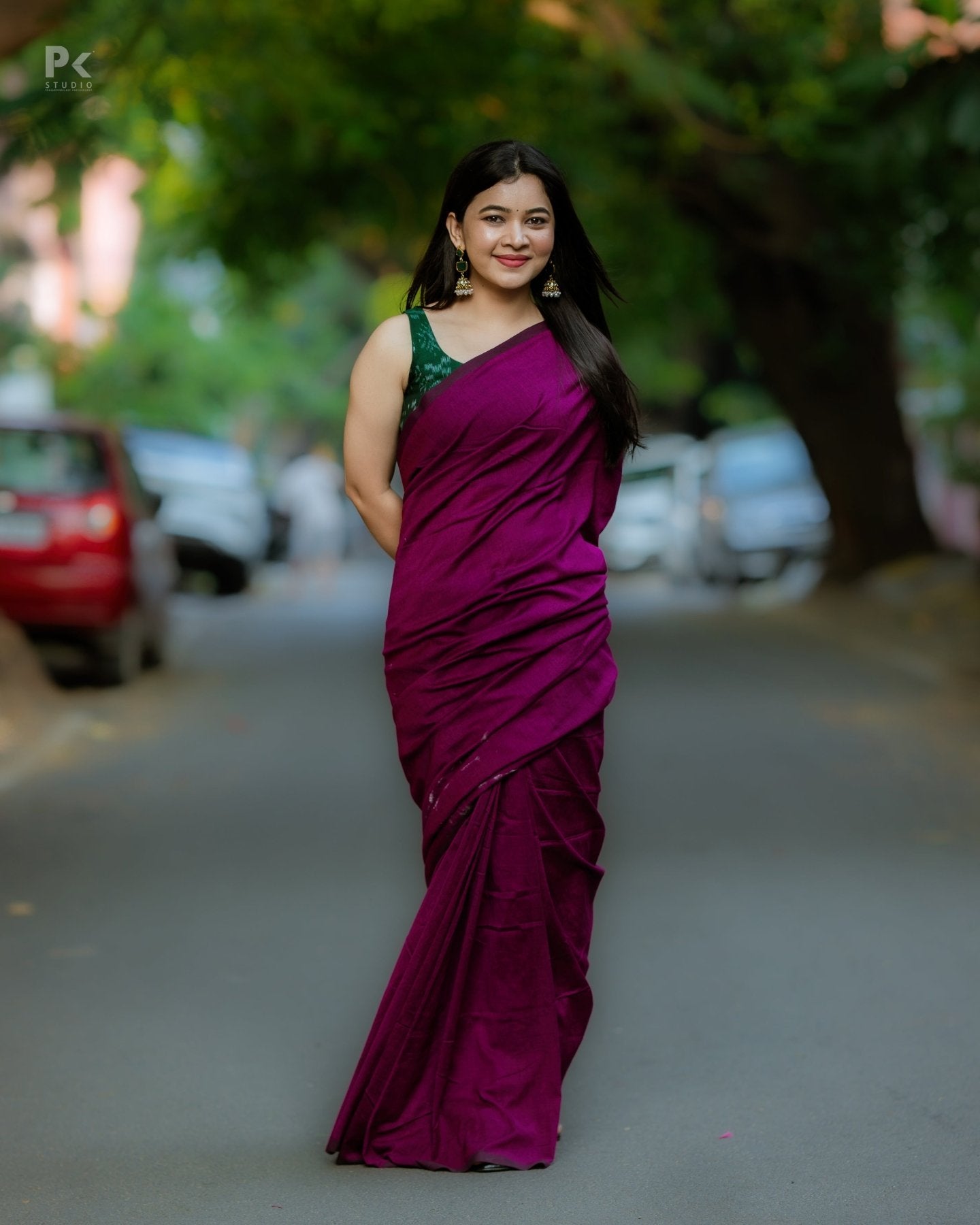 Rosy Rozana Saree - Eternity by Sakshi