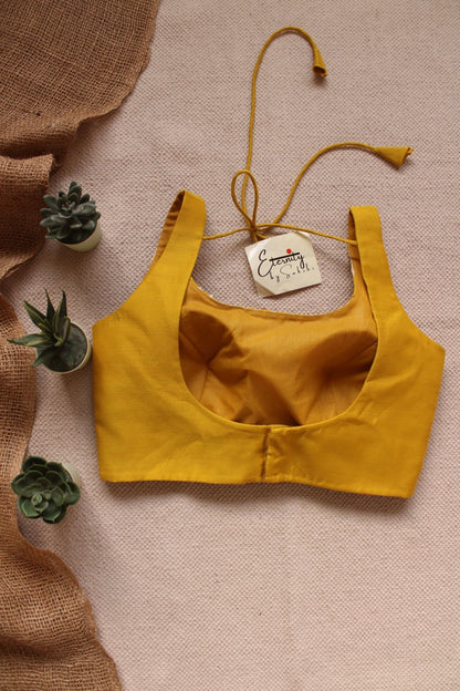 yellow Sitara Noorie Blouse - Eternity by Sakshi