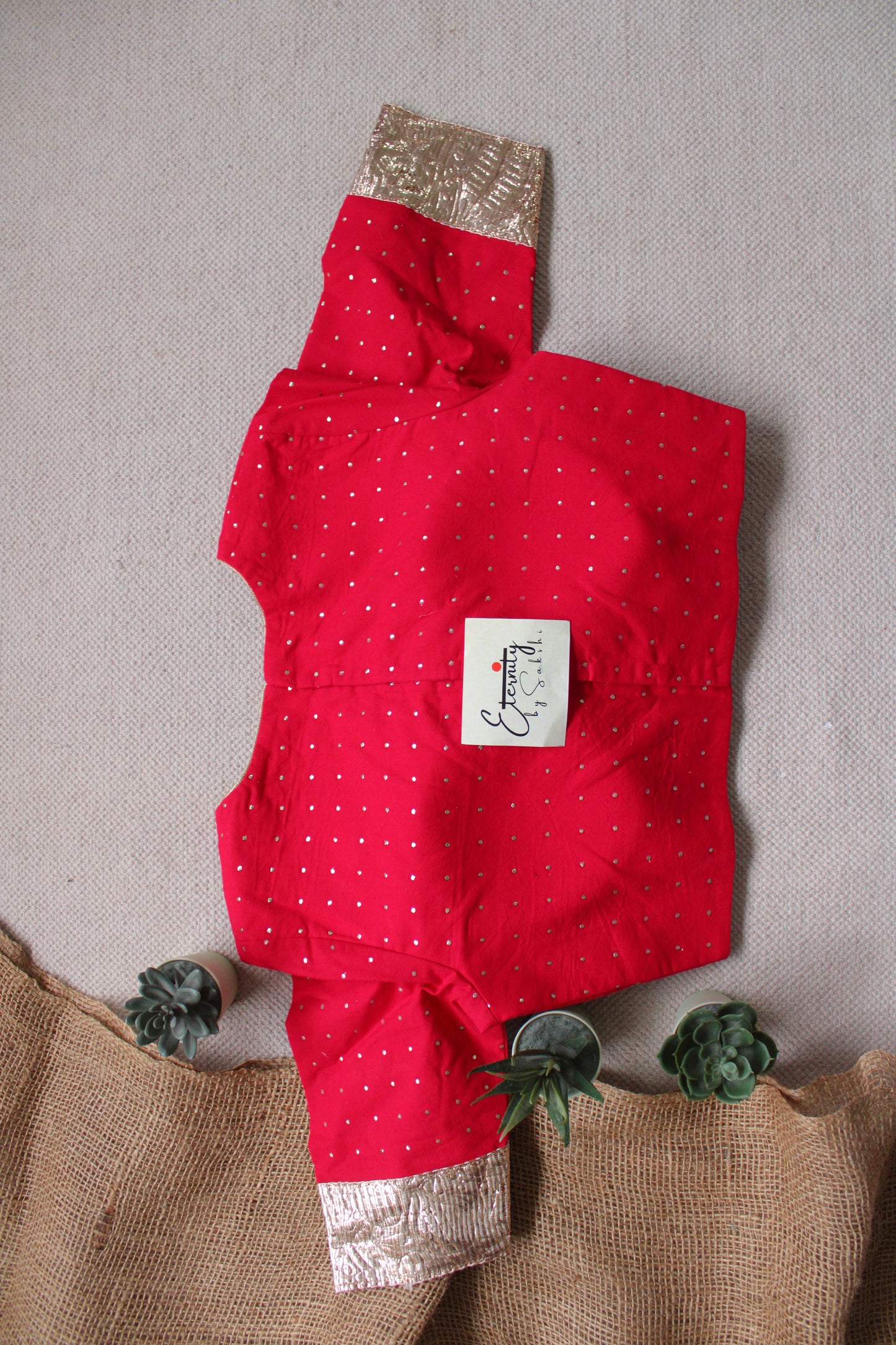 Pink Navratri Amba Blouse