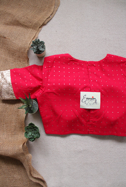 Pink Navratri Amba Blouse