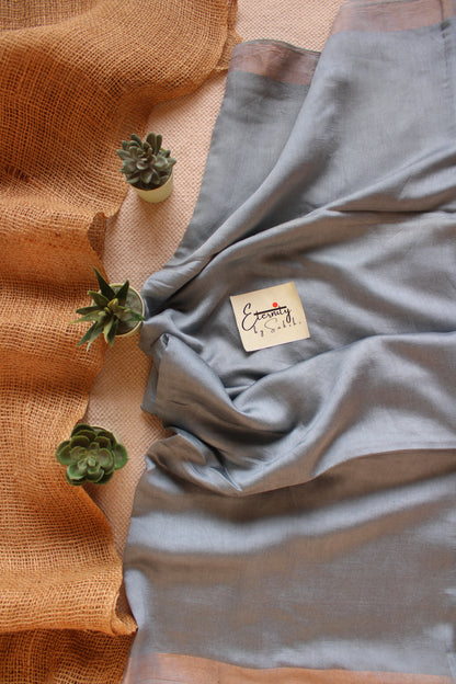 Grey Raga Resham Saree