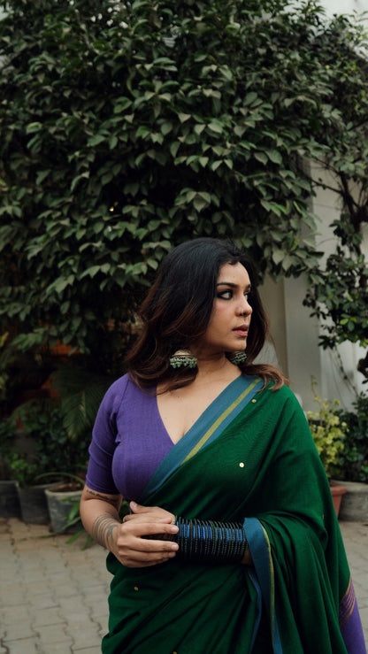 Green Varnika Saree - Eternity by Sakshi