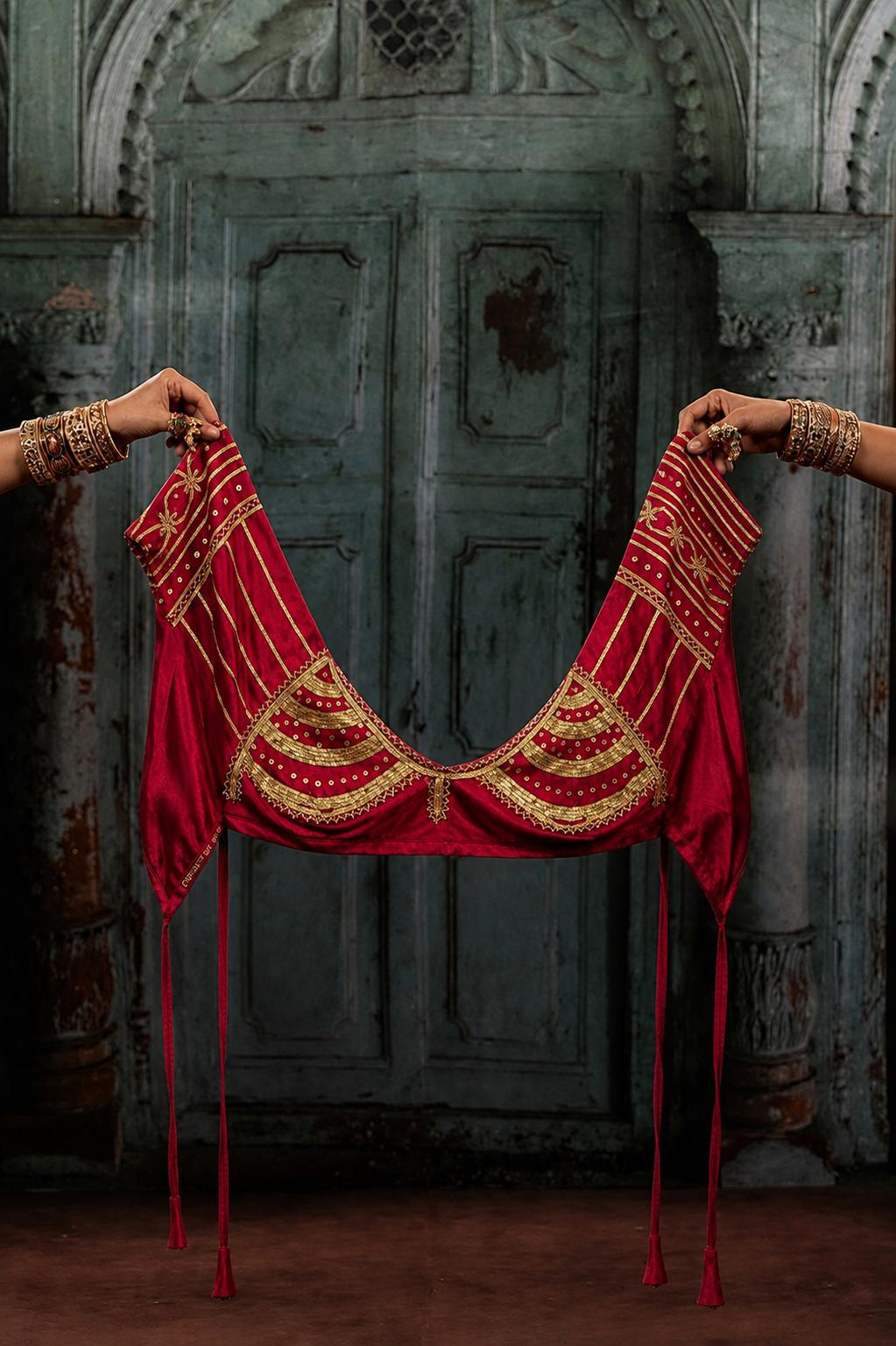 Maroon Aangi Blouse
