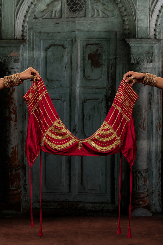 Maroon Aangi Blouse