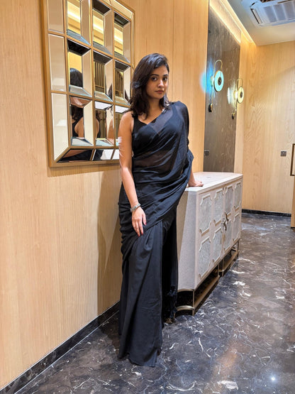 KOHL BREEZY SAREE - Eternity by Sakshi