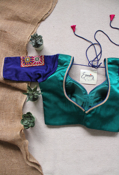 Raas Rani Navratri Patch Blouse