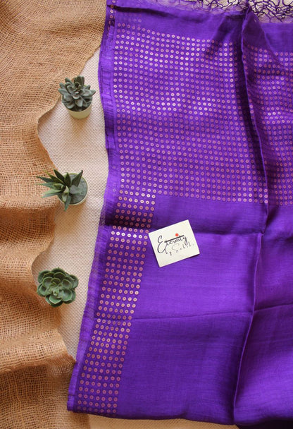 Purple Sundari Saree