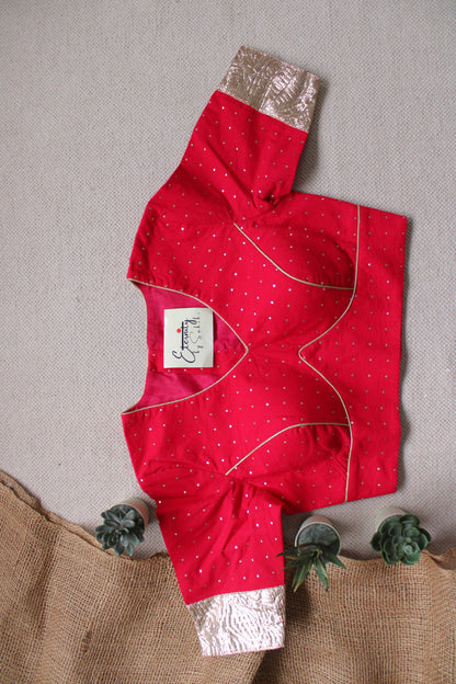 Pink Navratri Amba Blouse