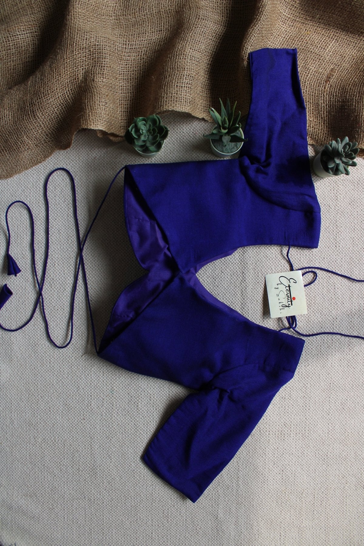 Blue Shadow Blouse - Eternity by Sakshi