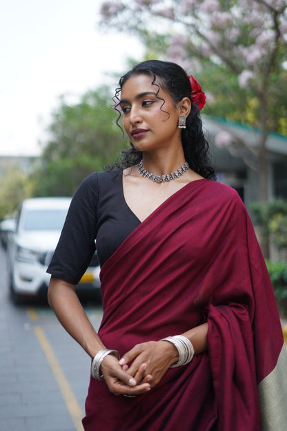 Beet Office saree - Eternity by Sakshi