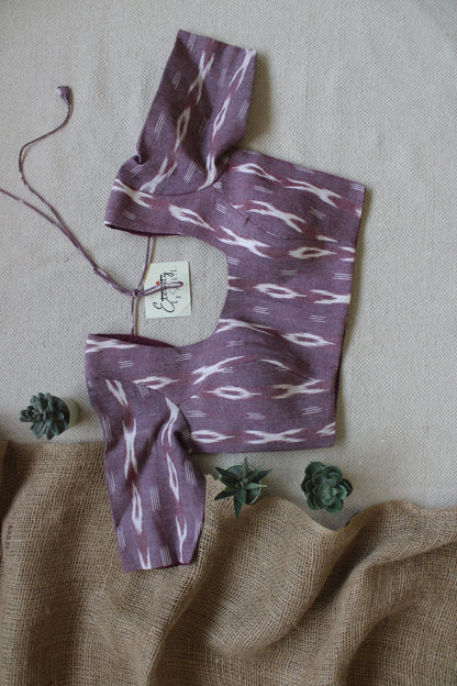 Onion Pink Ikat Blouse - Eternity by Sakshi