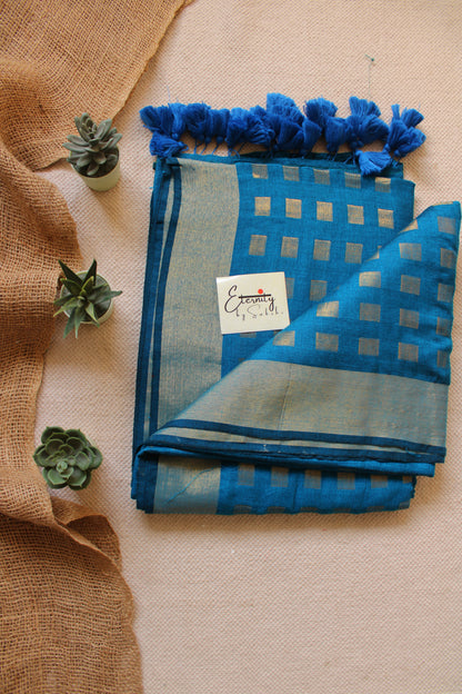 Turkish Blue Meher Saree