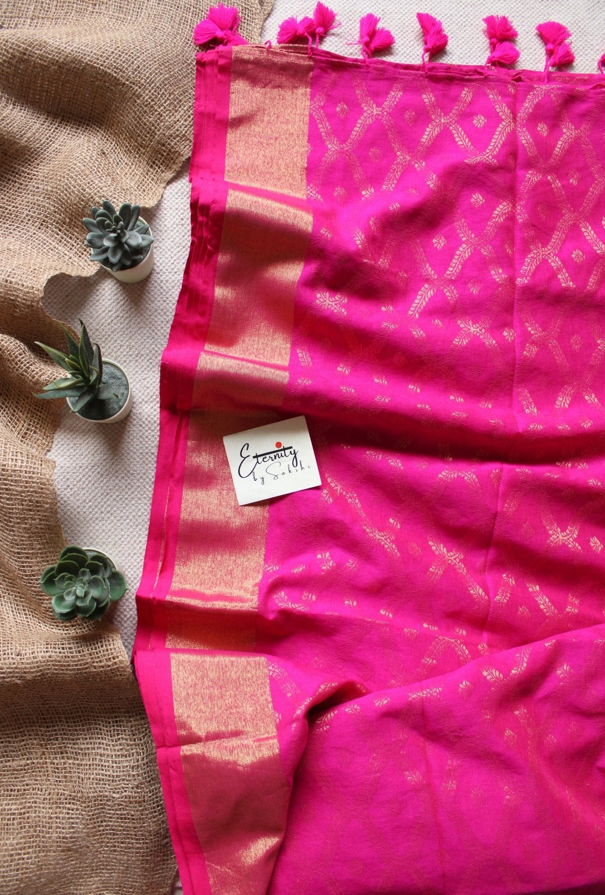 Pink Embrace Saree - Eternity by Sakshi
