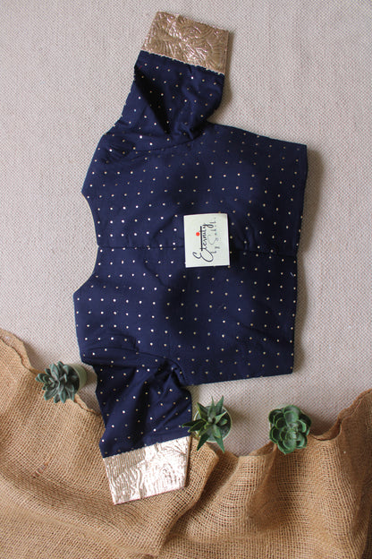 Blue Navratri Amba Blouse