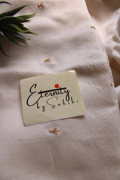Pearl Nazrana Saree - Eternity by Sakshi