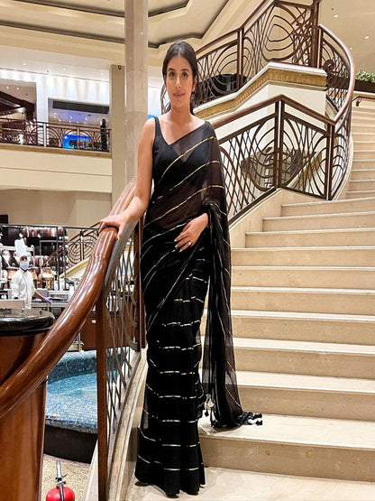 BLACK SUTI SAREE