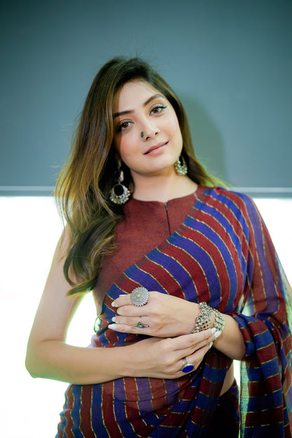 Mulberry Silsila Saree - Eternity by Sakshi