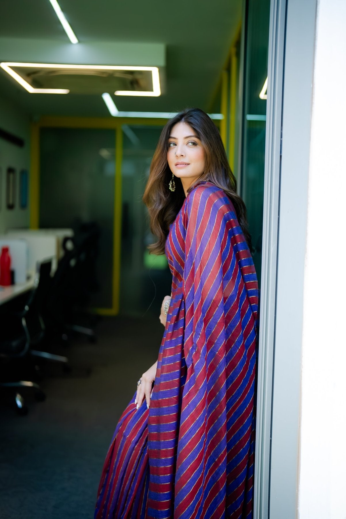 Mulberry Silsila Saree - Eternity by Sakshi