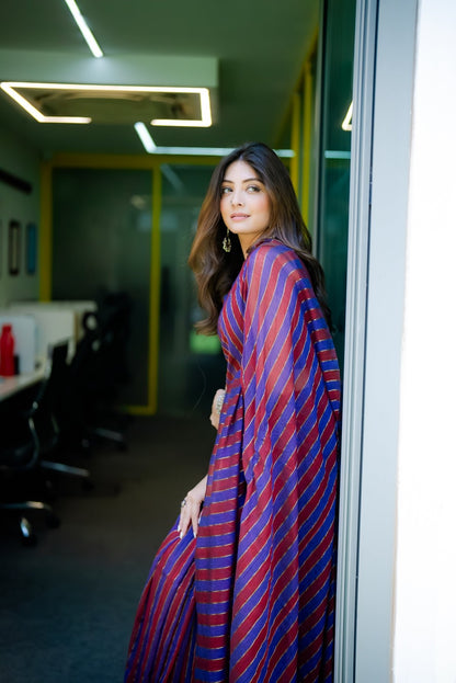 Mulberry Silsila Saree - Eternity by Sakshi