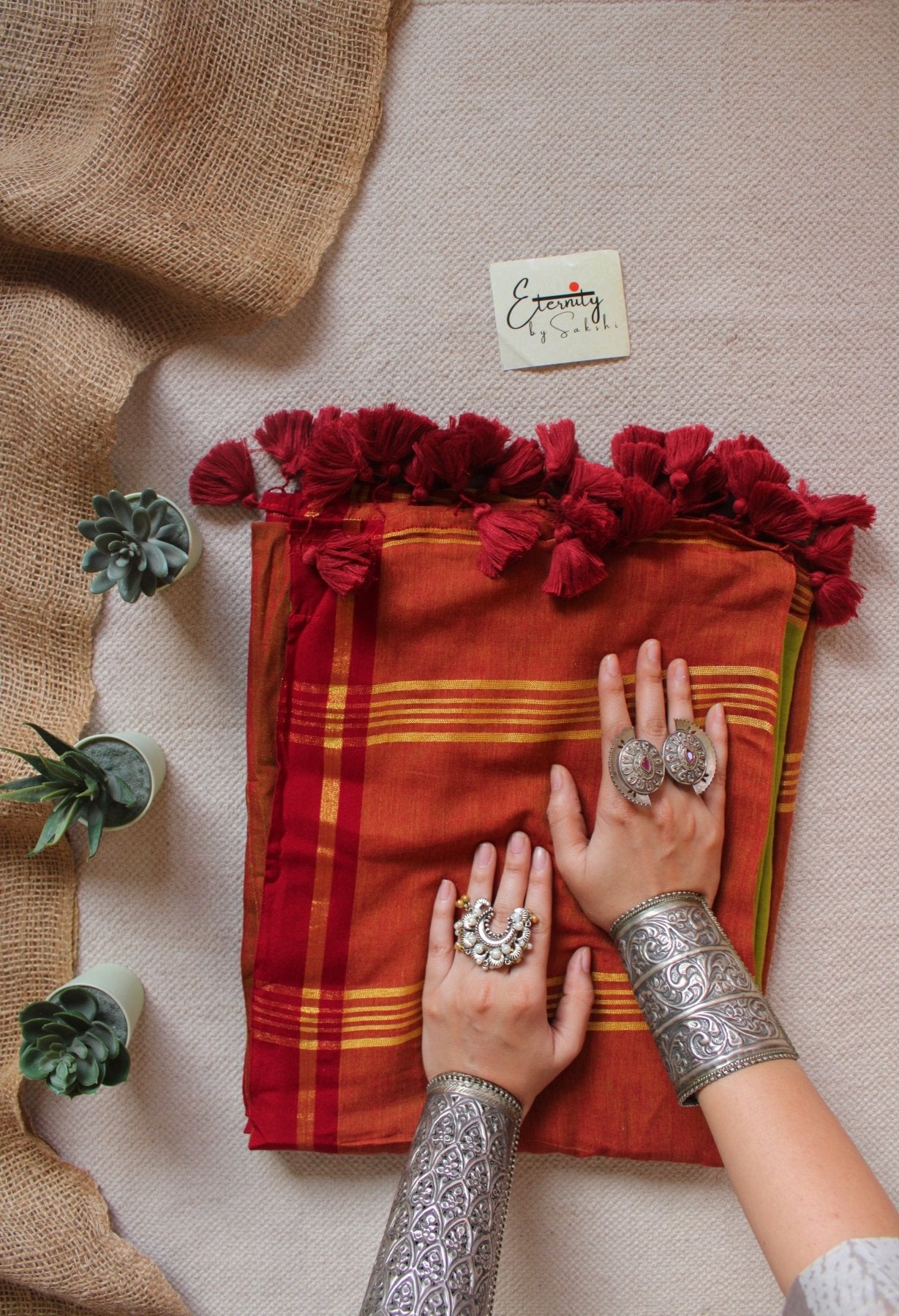 Mehandi Green Varnika Saree - Eternity by Sakshi