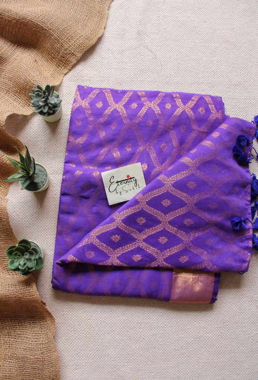 Purple Embrace Saree - Eternity by Sakshi