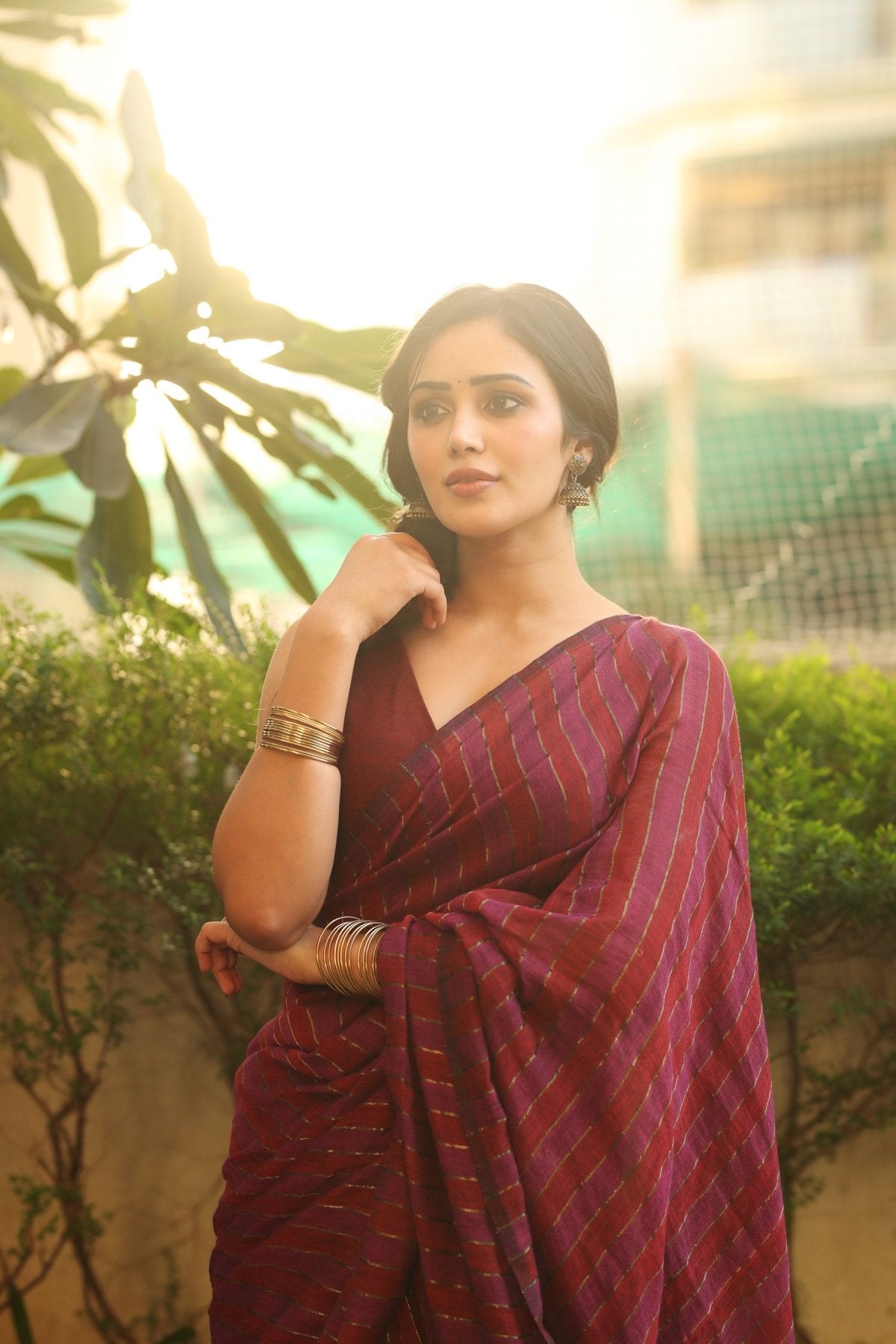 Gulaabi Silsila Saree - Eternity by Sakshi